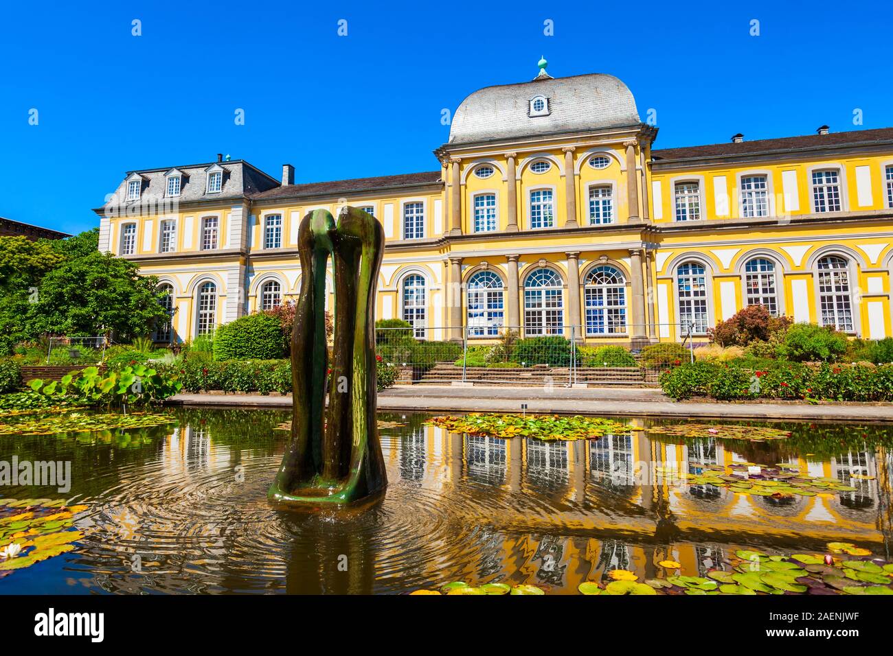 Poppelsdorf Palace is a baroque building in Bonn city, Germany Stock Photo