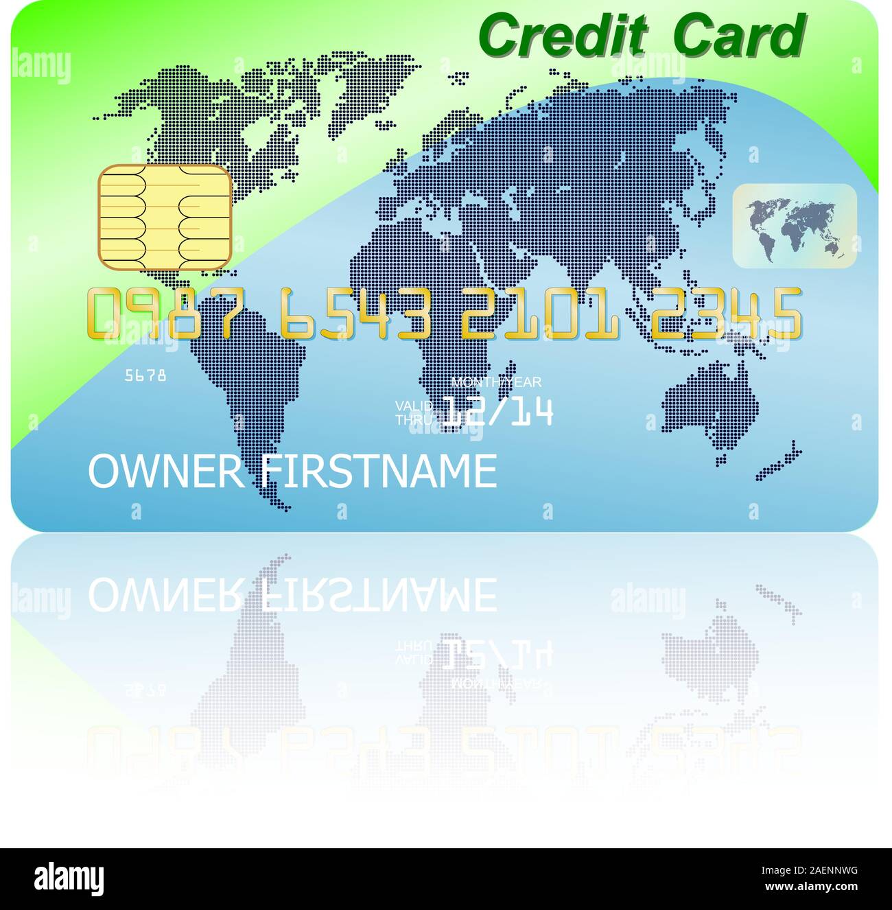 Platinum credit debit card world map hi-res stock photography and ...