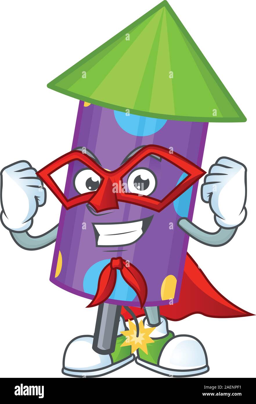 A cartoon of dot fireworks rocket wearing costume of Super hero Stock Vector Image & Art - Alamy A cartoon of dot fireworks rocket wearing costume of Super hero Stock Vector Image & Art - Alamy