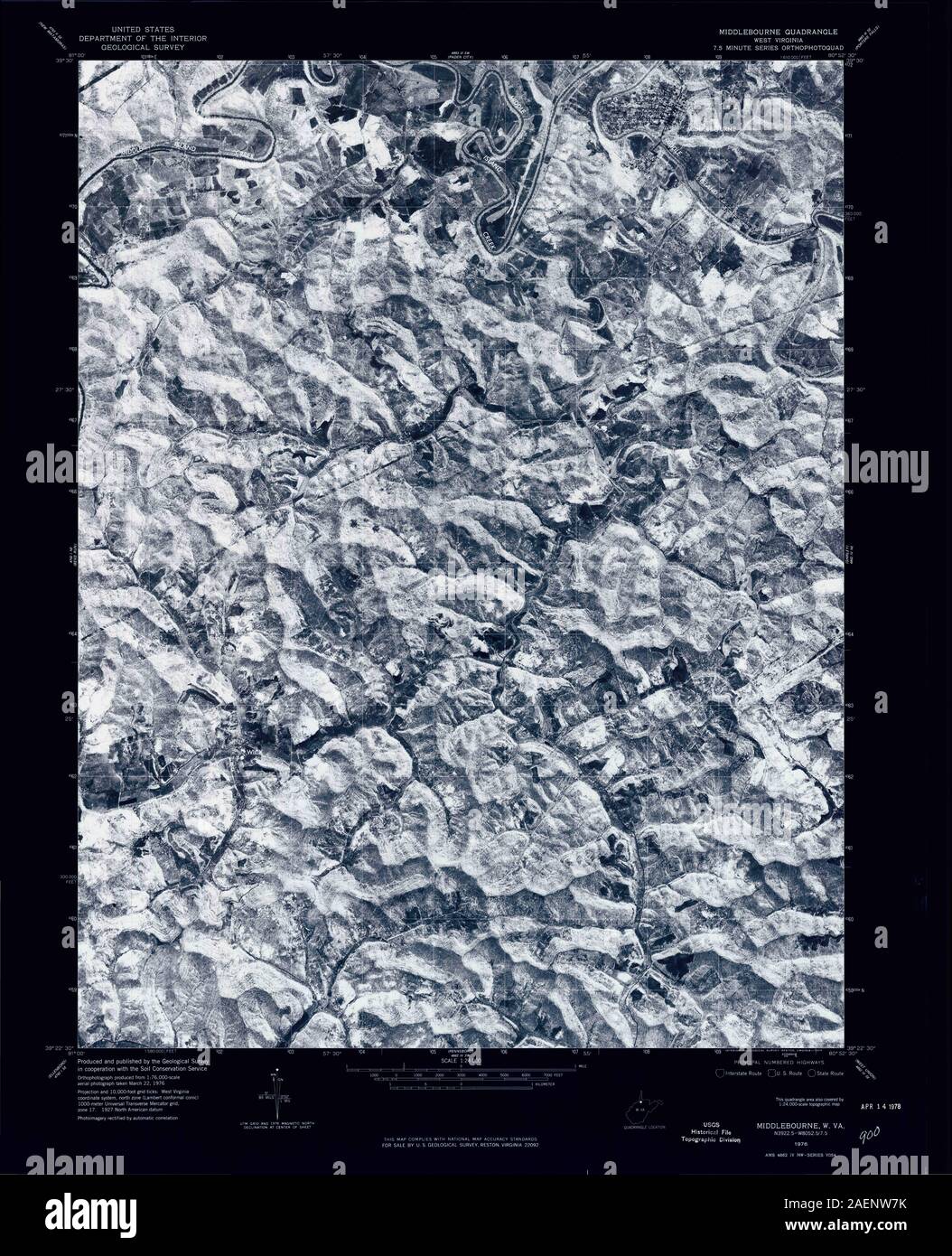 Middlebourne map hires stock photography and images Alamy