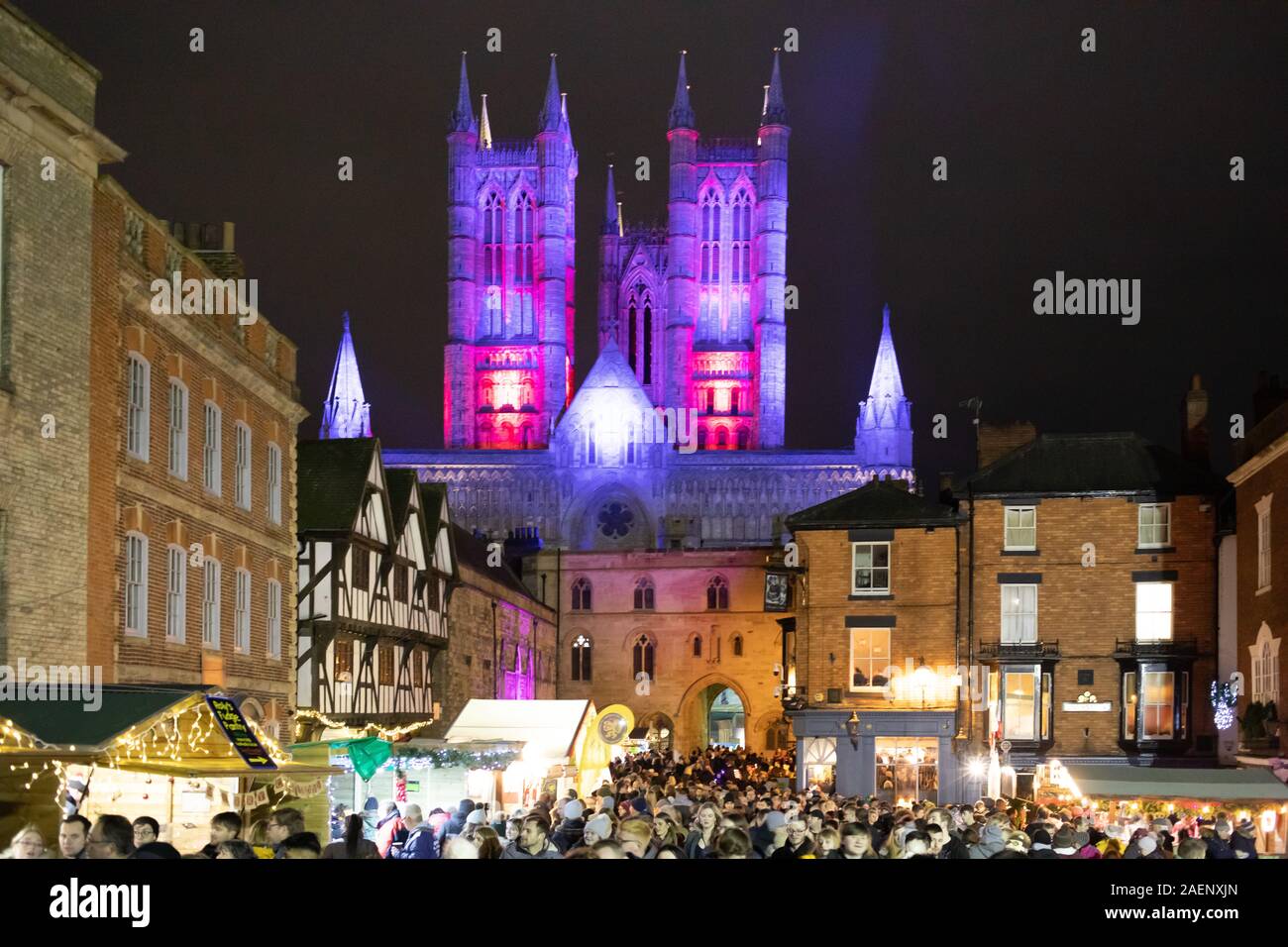 Lincoln Cathedral Christmas High Resolution Stock Photography and