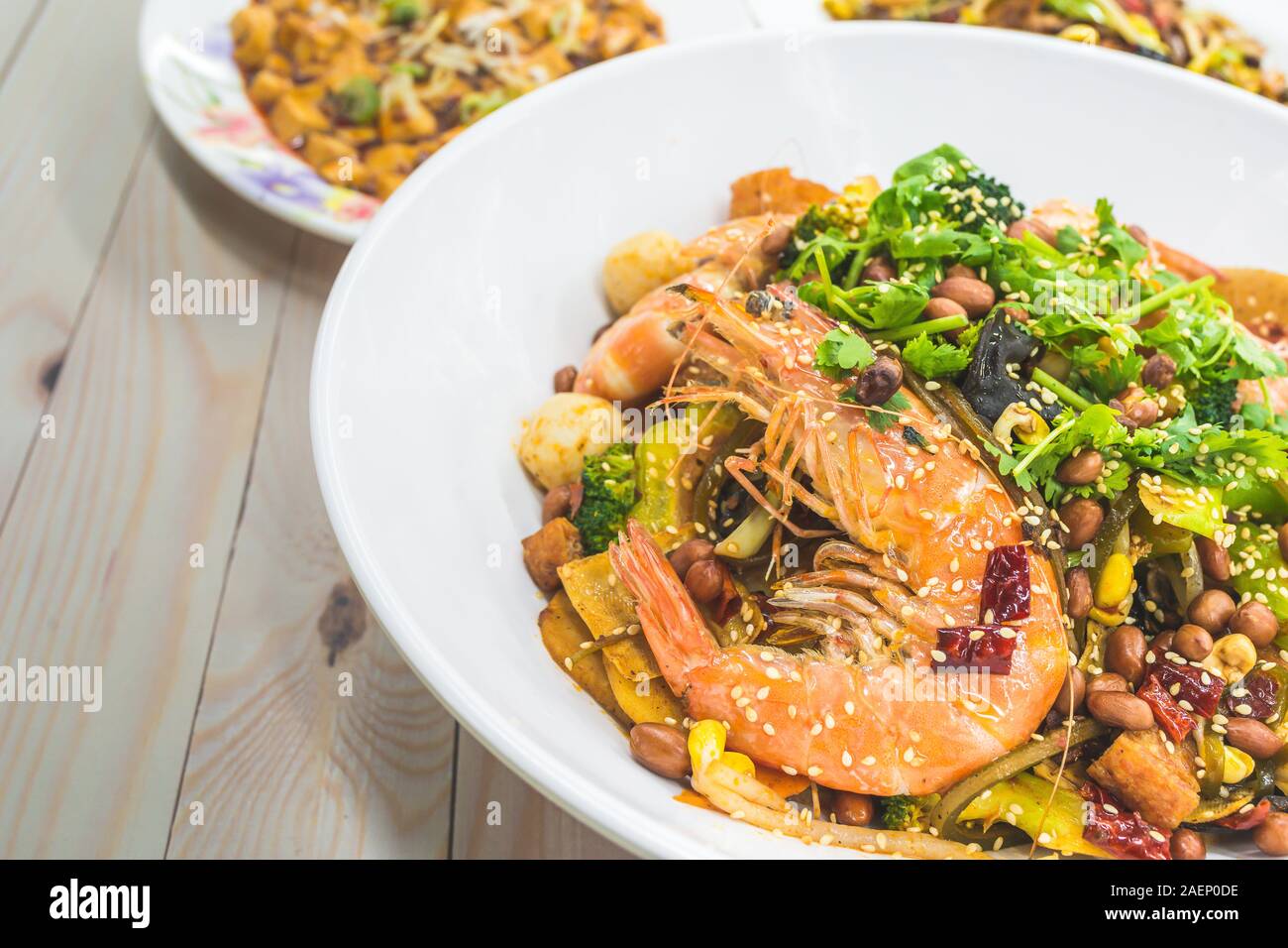 Mala Xiang Guo (stirfry pot). Chongqing Sichuan Spicy Fragrant Pot
