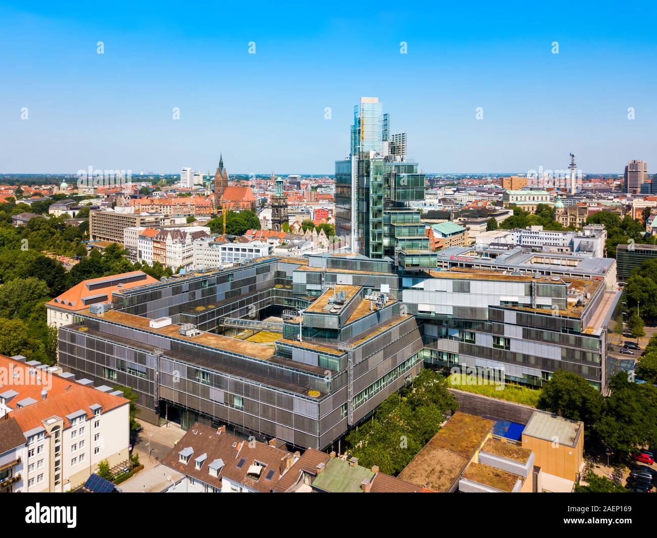 HANNOVER, GERMANY - JULY 05, 2018: North German Landesbank or Norddeutsche Landesbank Girozentrale in Hannover, Germany Stock Photo