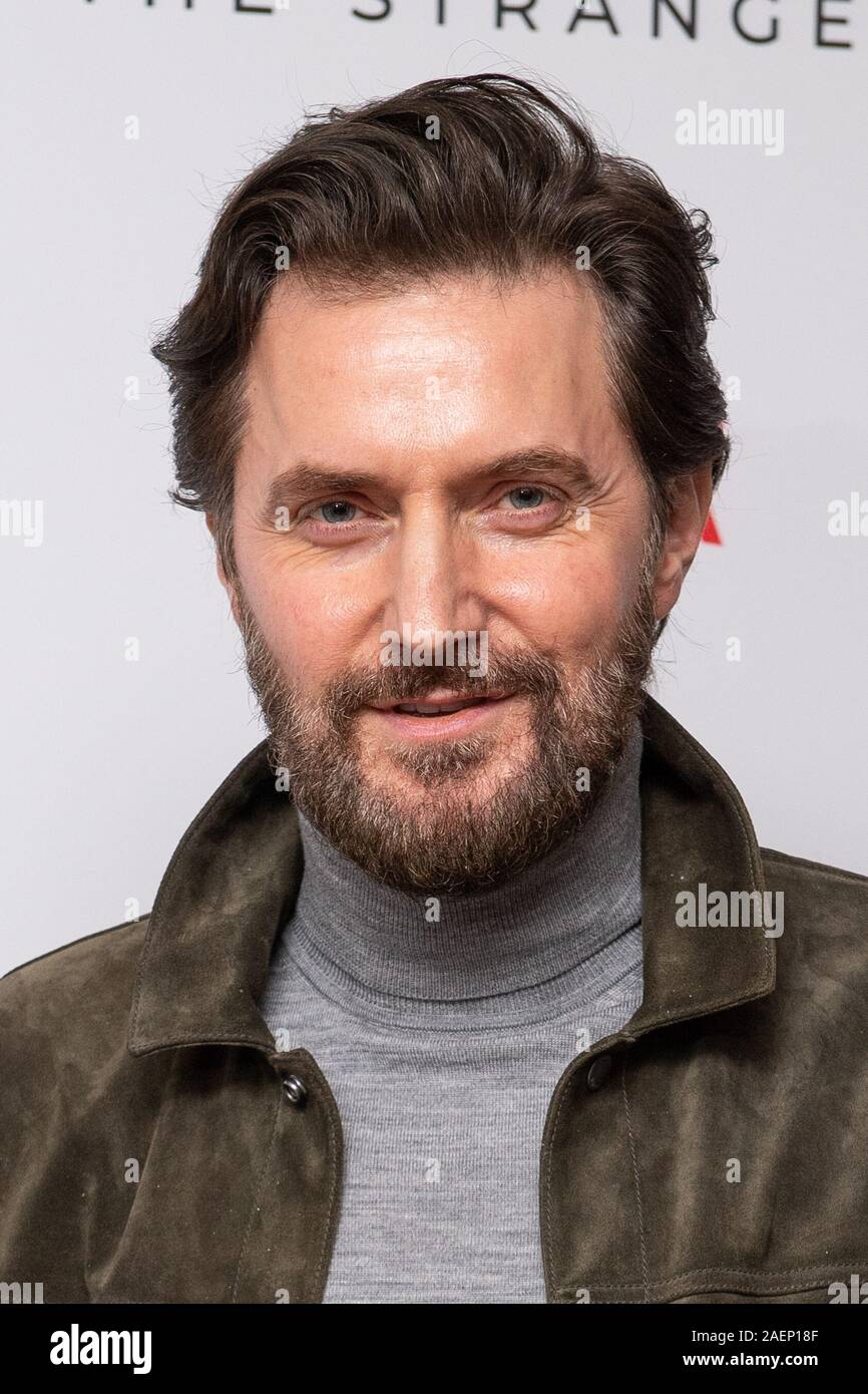 Richard armitage attending the stranger netflix original press