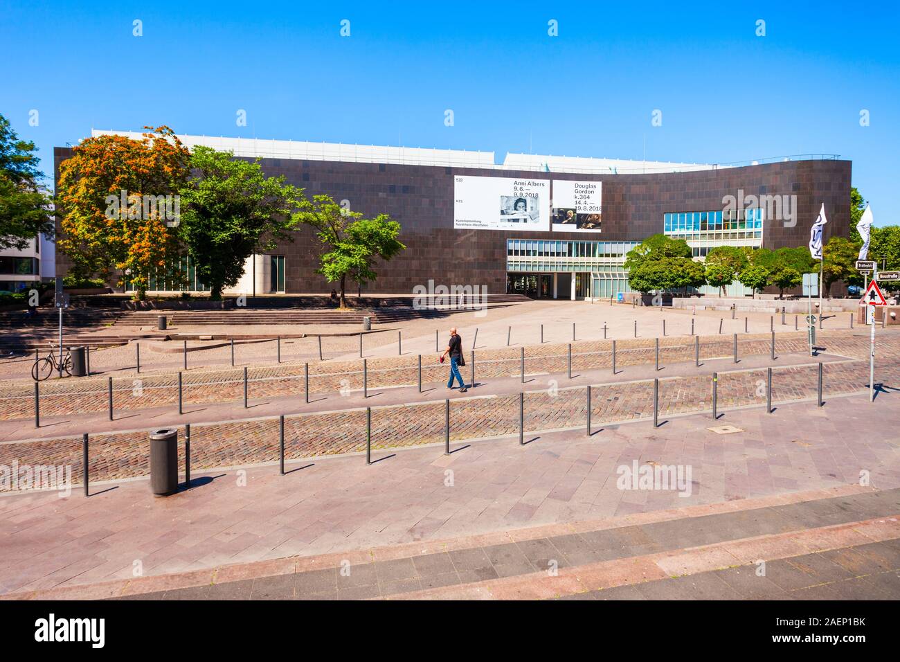 DUSSELDORF, GERMANY - JULY 02, 2018: K20 Kunstsammlung Art Collection museum building in Dusseldorf city in Germany Stock Photo