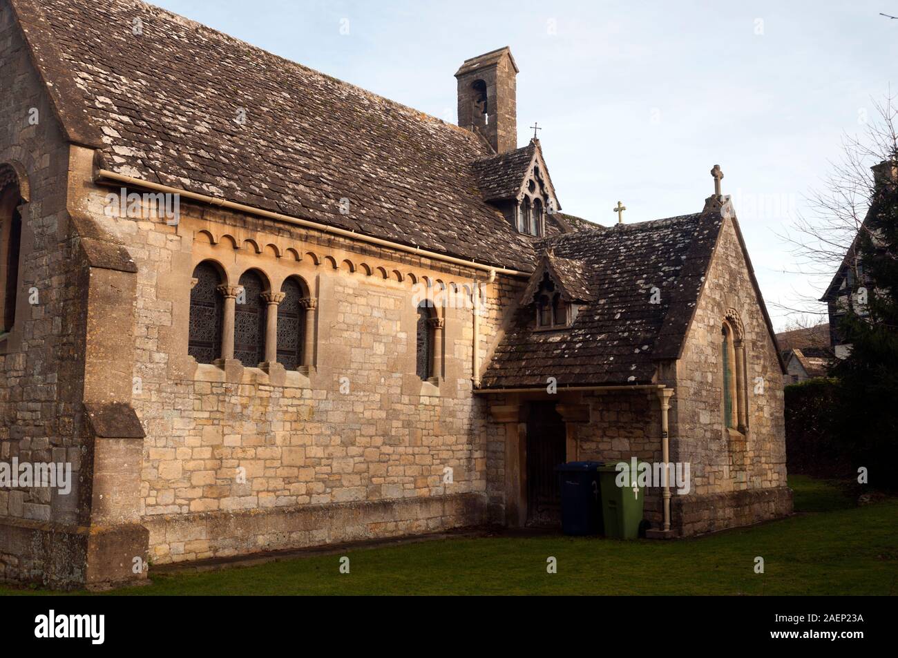 Church of the Ascension, Southam, Gloucestershire, England, UK Stock