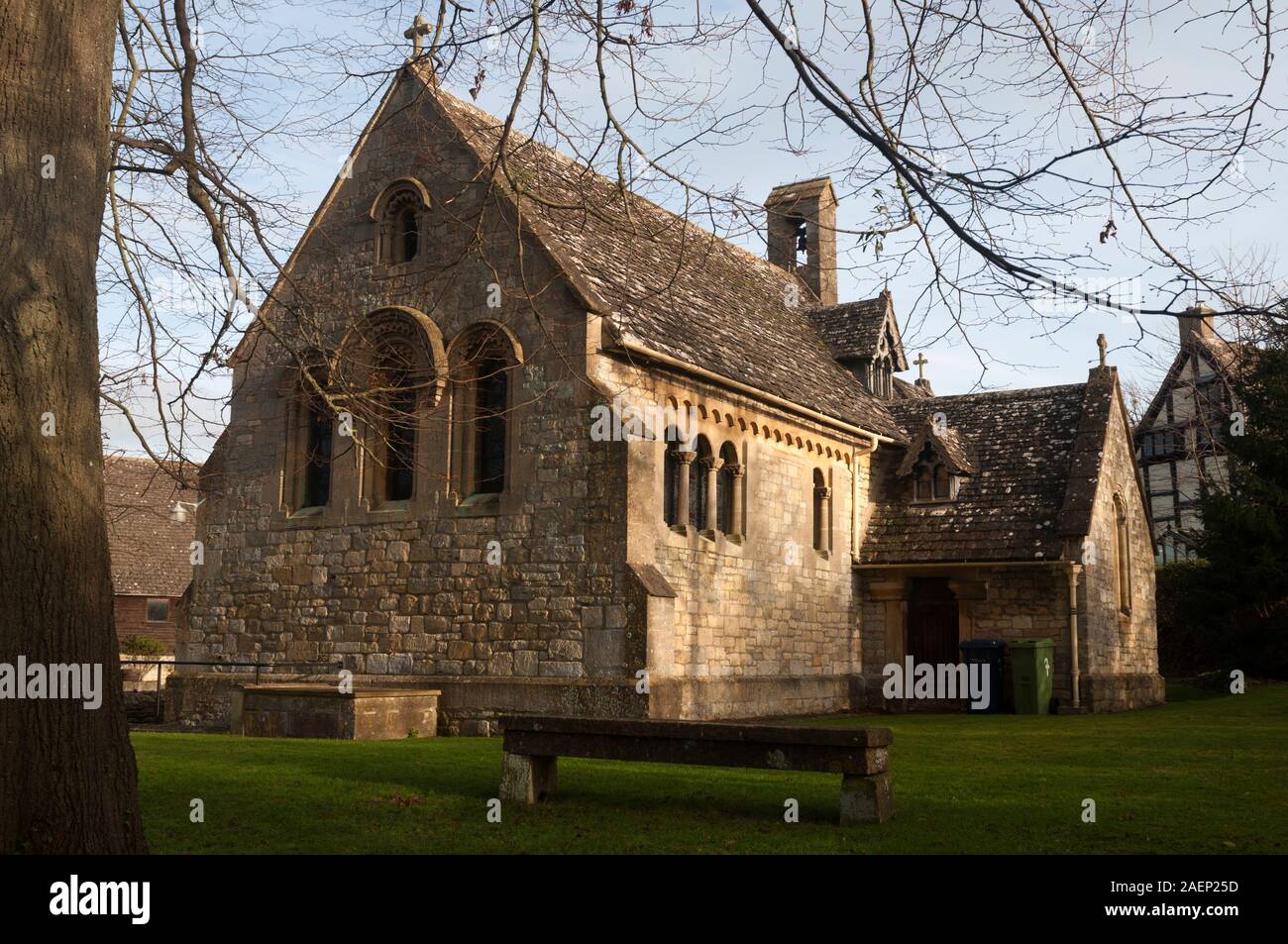 Church of the Ascension, Southam, Gloucestershire, England, UK Stock