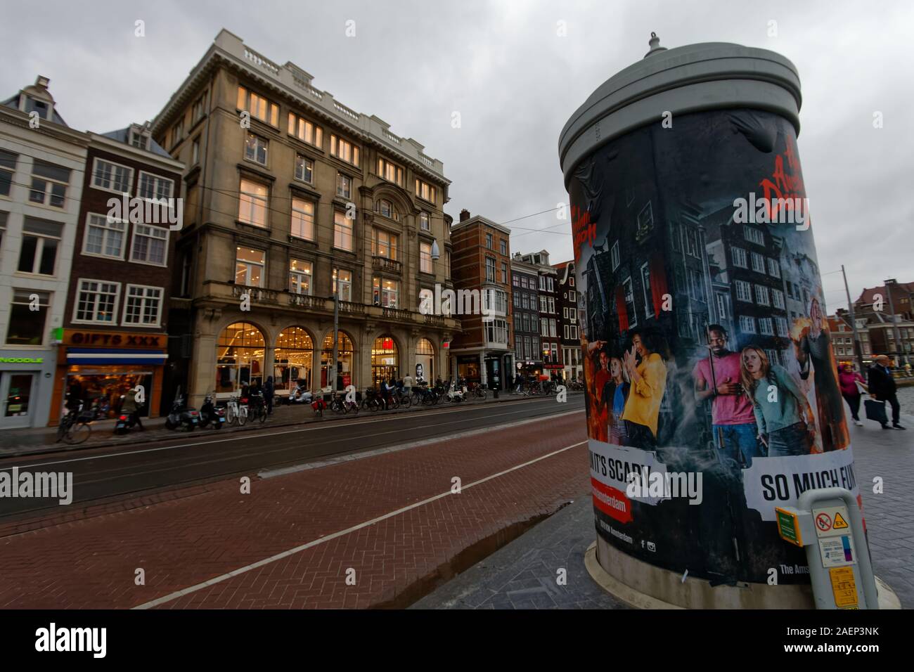 One day in amsterdam stock photo alamy