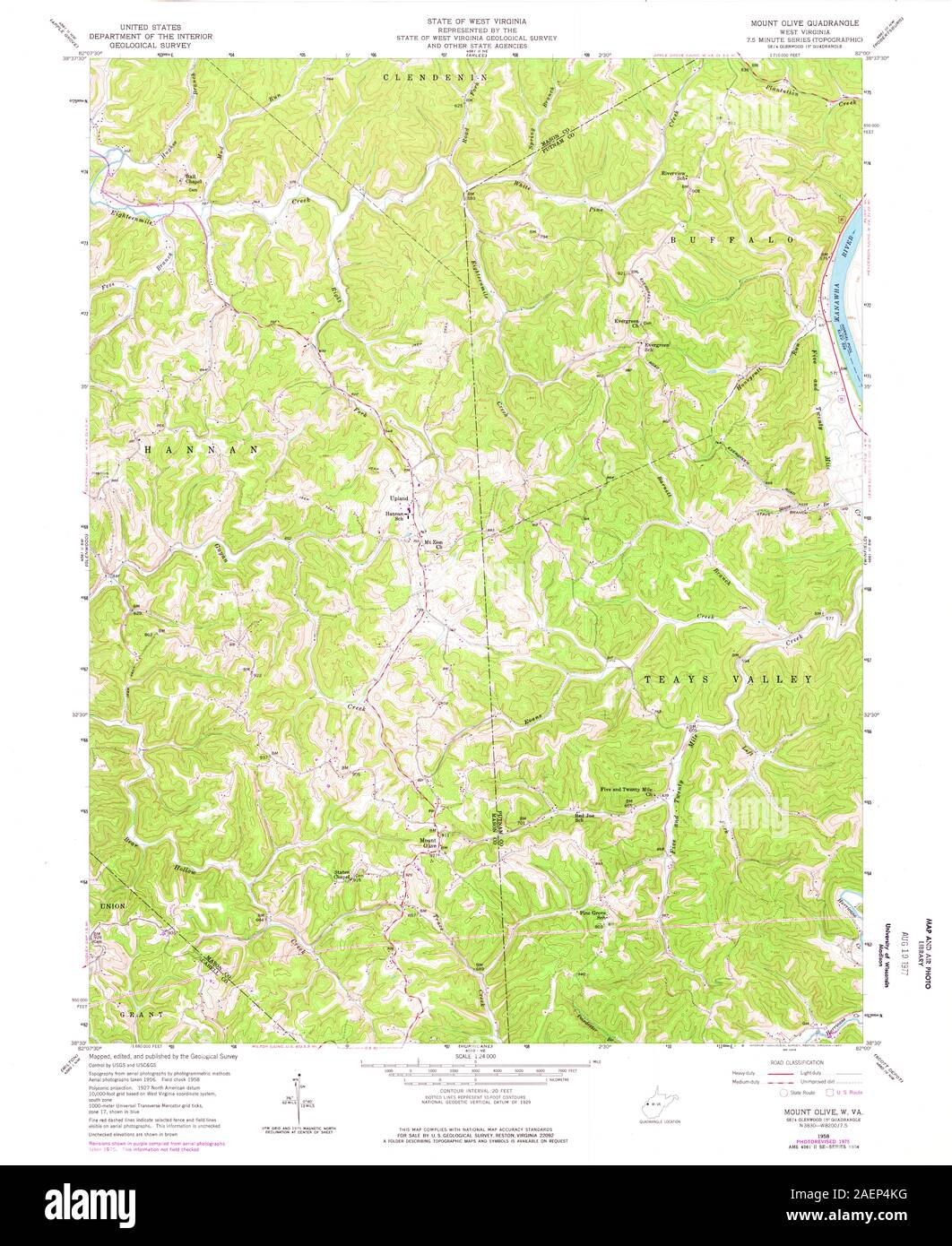 Map of mount olive Cut Out Stock Images & Pictures Alamy