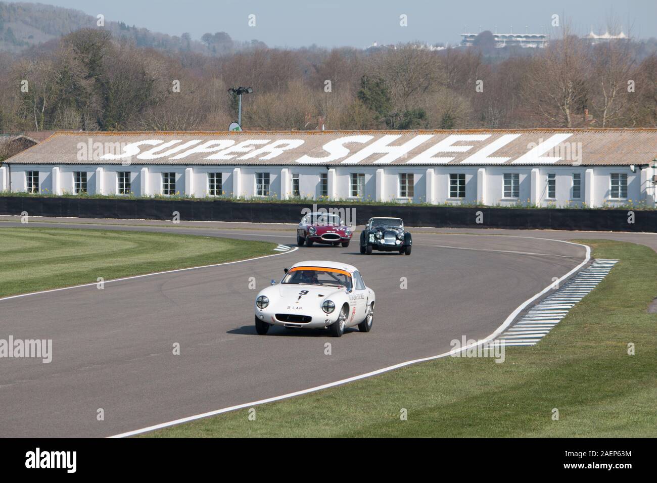 Goodwood Motor racing Chichester West Sussex Members Meeting Stock ...
