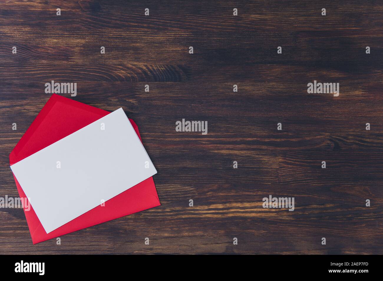 Send get important letter handmade handcraft concept. Above high angle