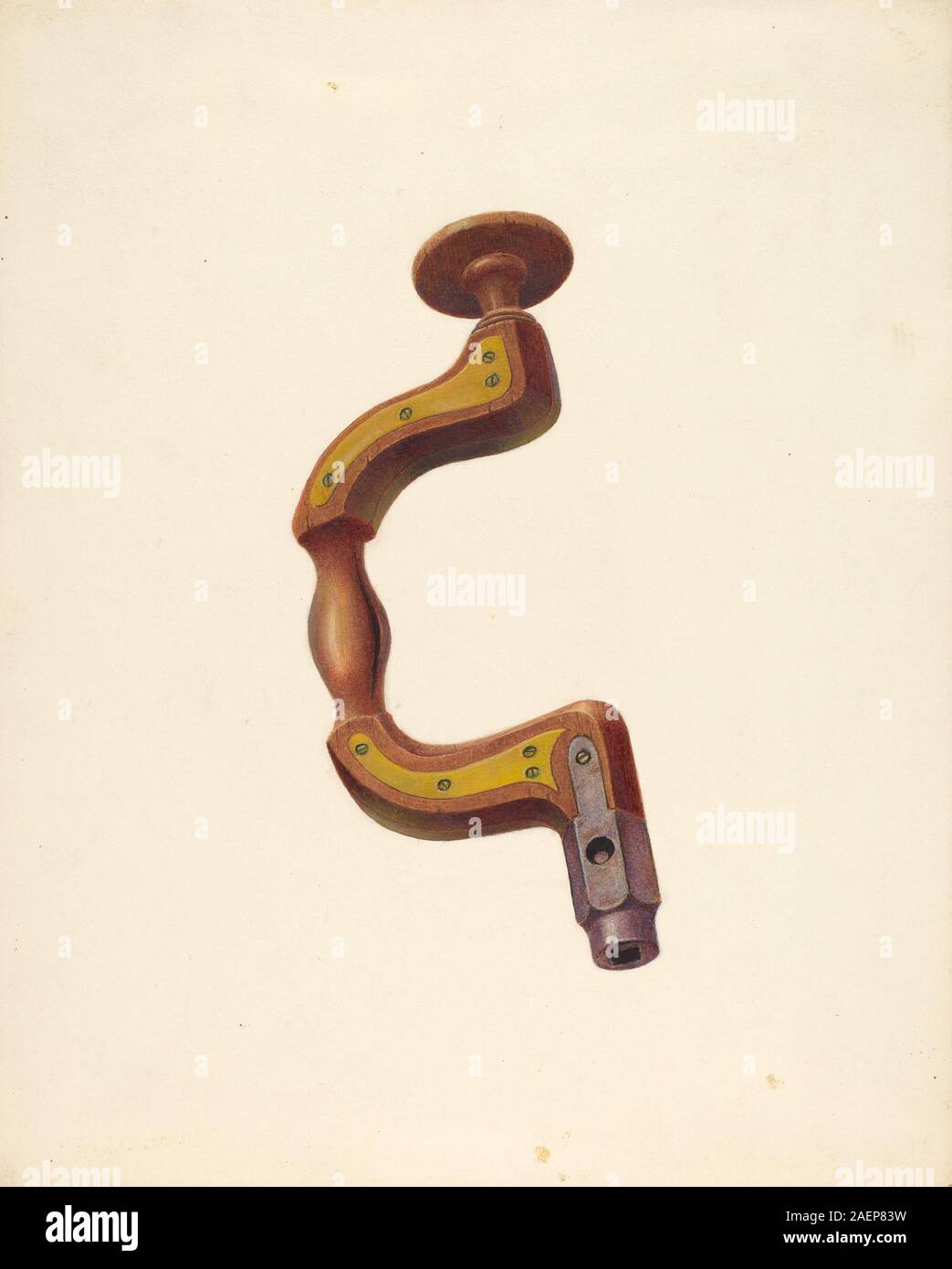 William H Edwards, Carpenter's Brace, c 1939, Carpenter's Brace; c