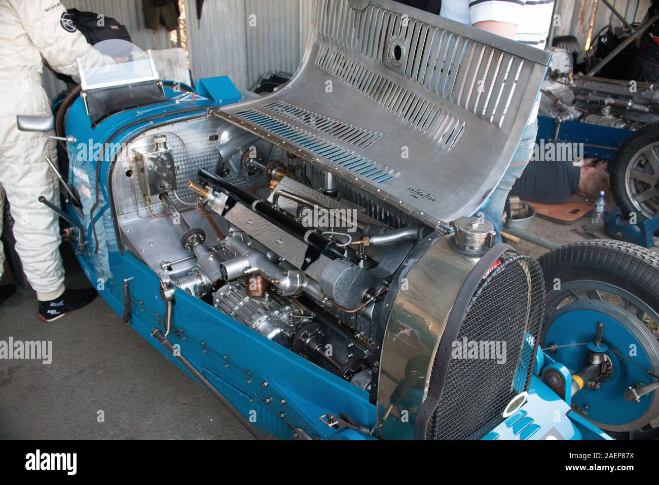Goodwood Motor racing Chichester West Sussex Members Meeting Stock ...