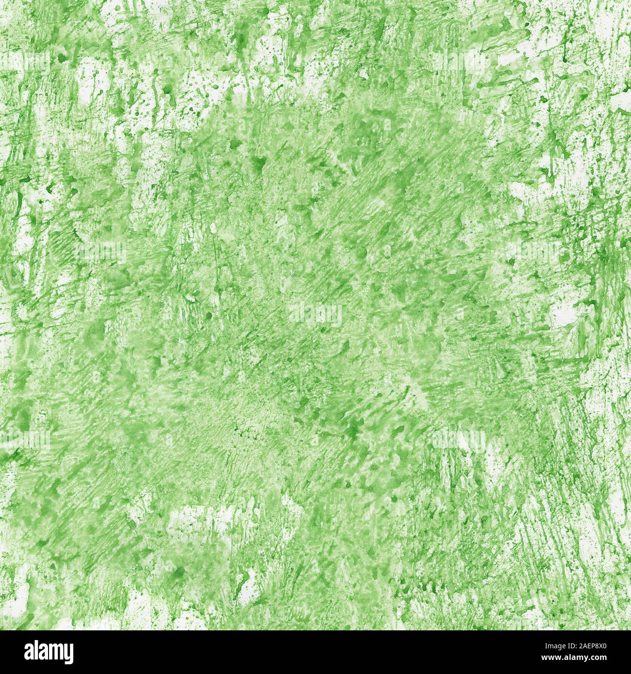 Green watercolor background Stock Photo