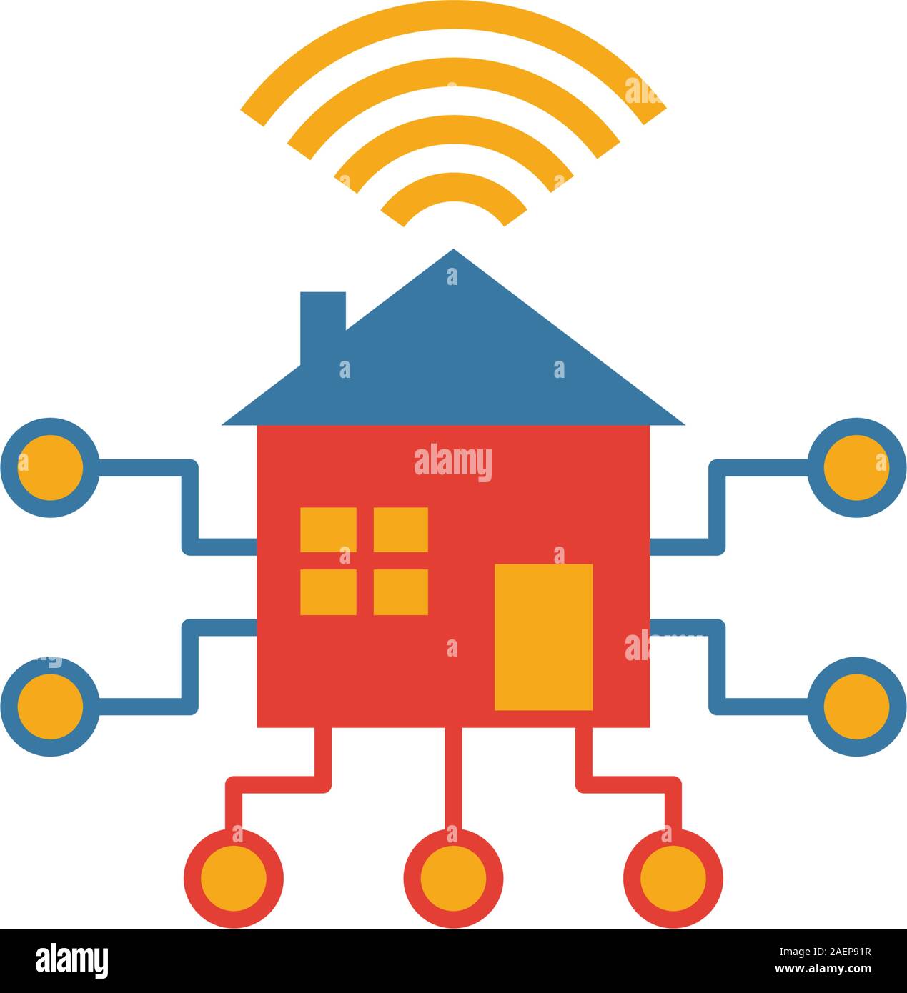 Smart House icon. Simple element from smart devices icons collection ...