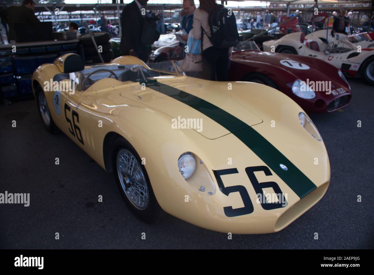 Goodwood Motor racing Chichester West Sussex Members Meeting Stock ...
