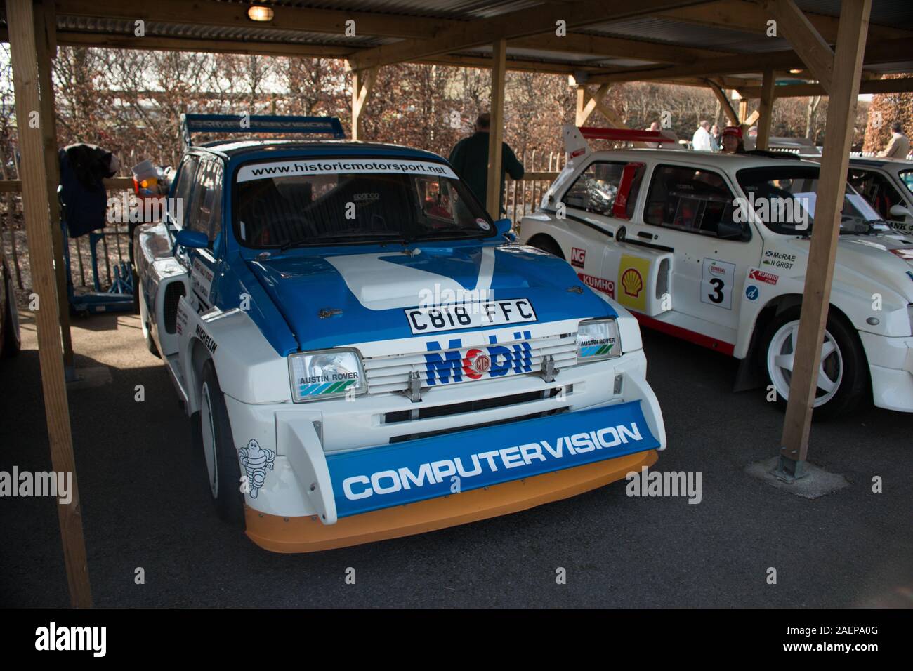 Goodwood Motor racing Chichester West Sussex Members Meeting Stock ...