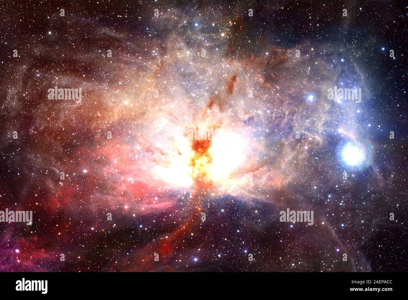Beauty of endless cosmos. Science fiction art. Elements of this image ...
