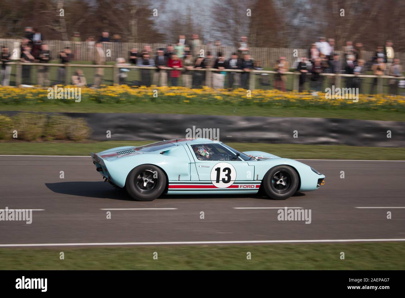 Goodwood Motor racing Chichester West Sussex Members Meeting Stock ...