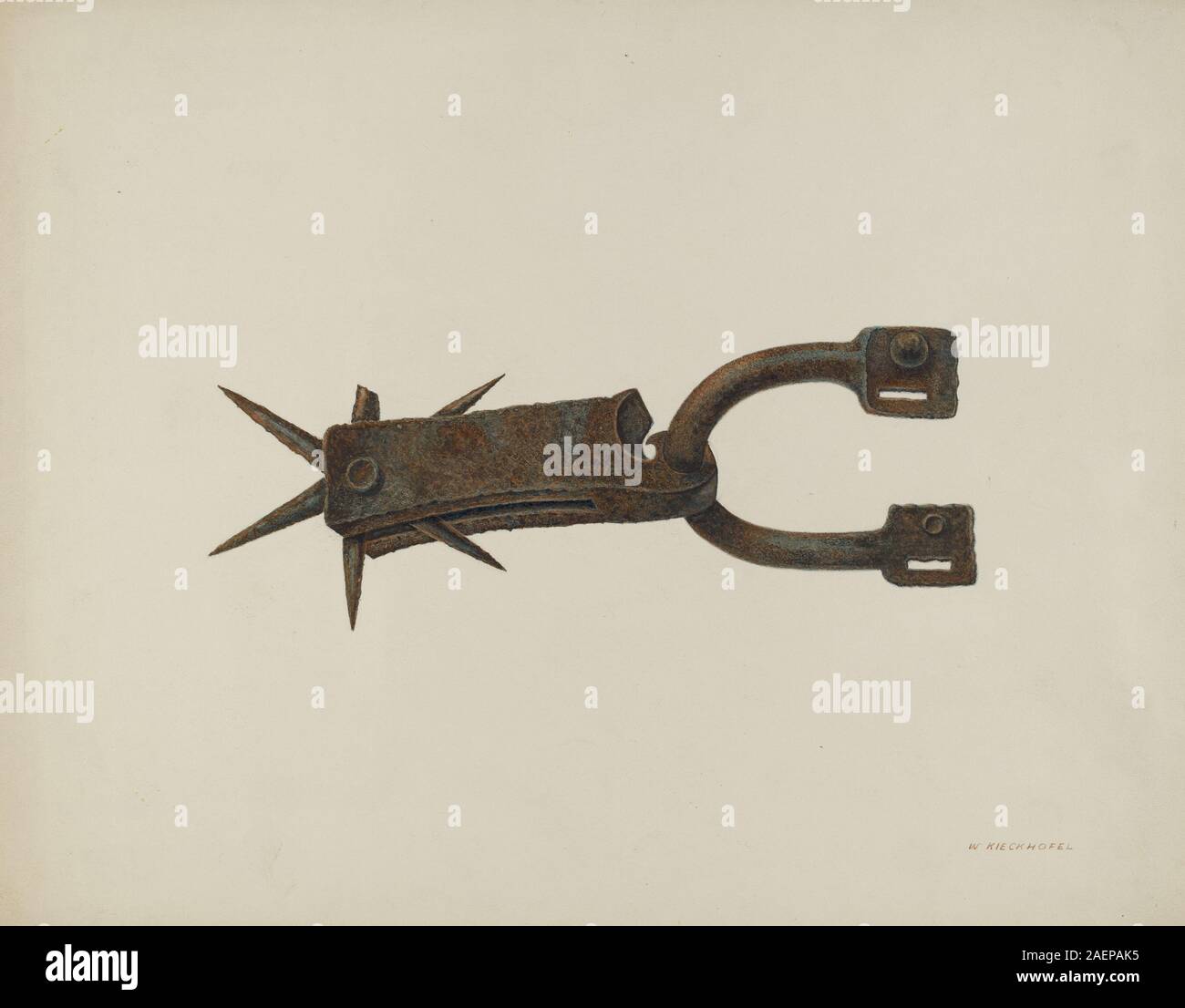 Focket Western Cowboy Spurs, 2 éperons de Cheval en Acier Focket Western Cowboy Spurs, 2 éperons de Cheval en Acier