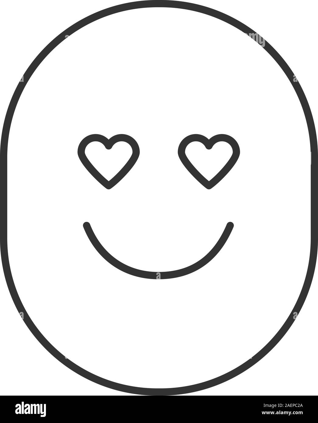 Emoji Heart Eyes Drawing 