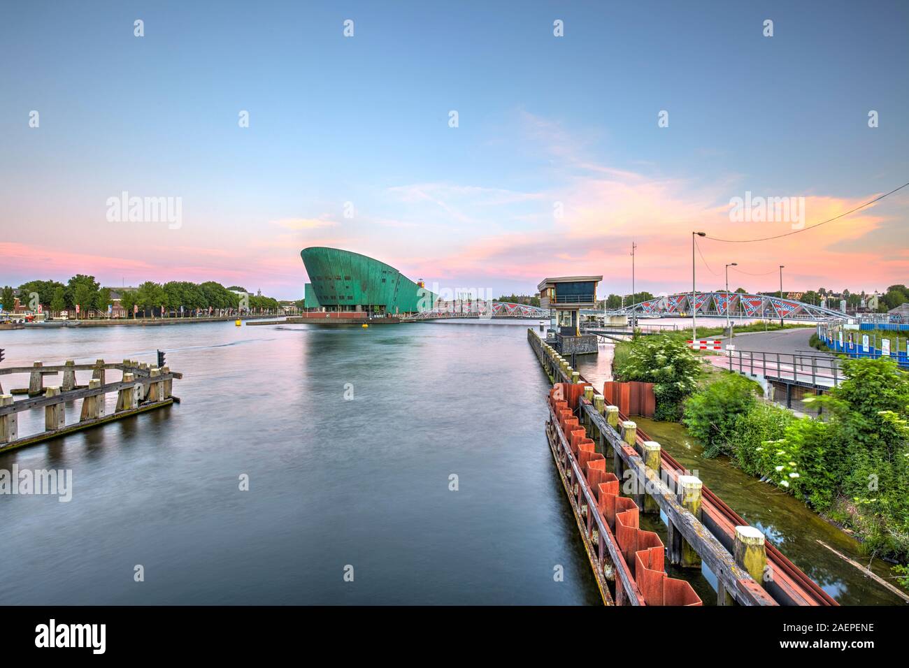 NEMO Science Museum in Amsterdam, Netherlands Stock Photo