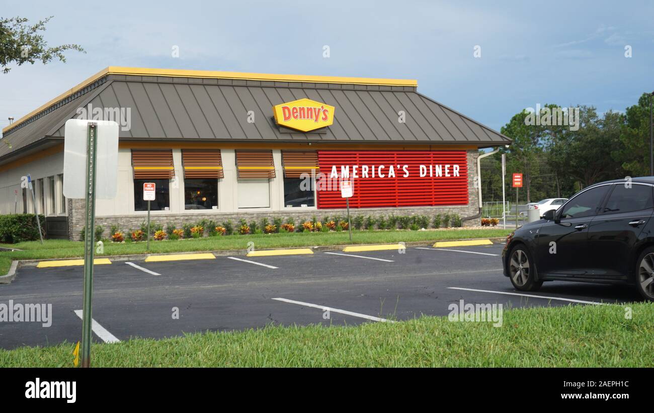 Denny's Diner, International Drive, Orlando, Florida, USA Stock Photo -  Alamy