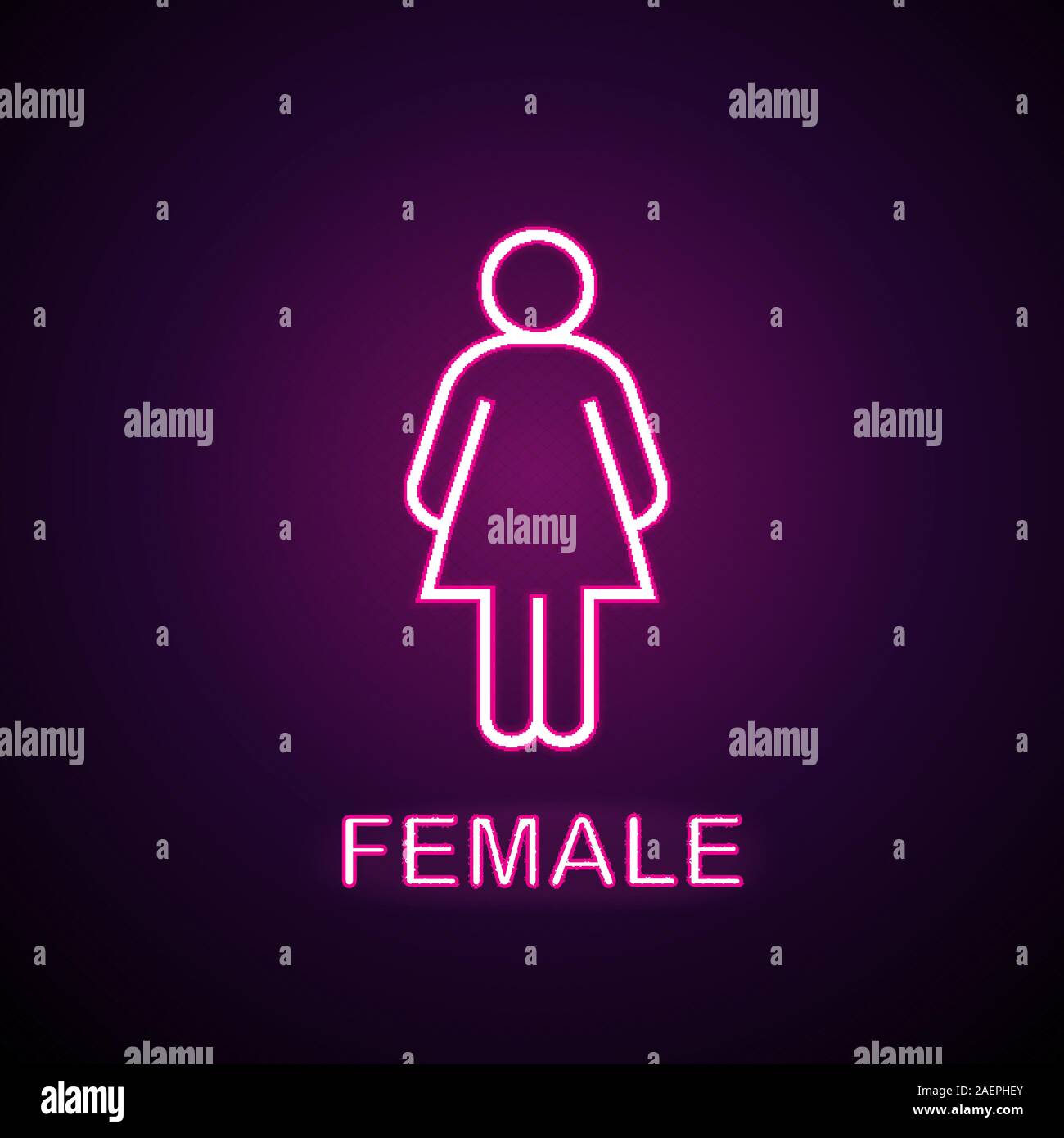 Woman power logo vector illustration icon symbol isolated Stock Vector  Image & Art - Alamy