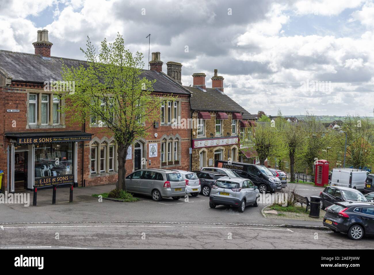 The Square in the centre of the village of Earls Barton