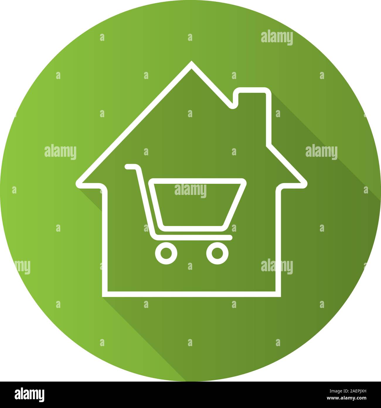 https://c8.alamy.com/comp/2AEPJXH/household-goods-store-flat-linear-long-shadow-icon-house-with-shopping-cart-inside-vector-outline-symbol-2AEPJXH.jpg