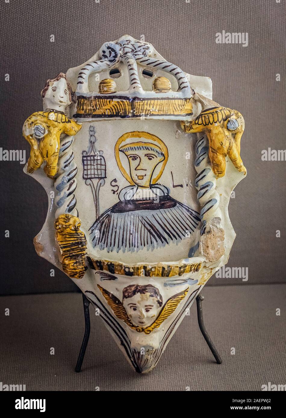 Italy Emilia Romagna Faenza International Ceramics Museum Holy water