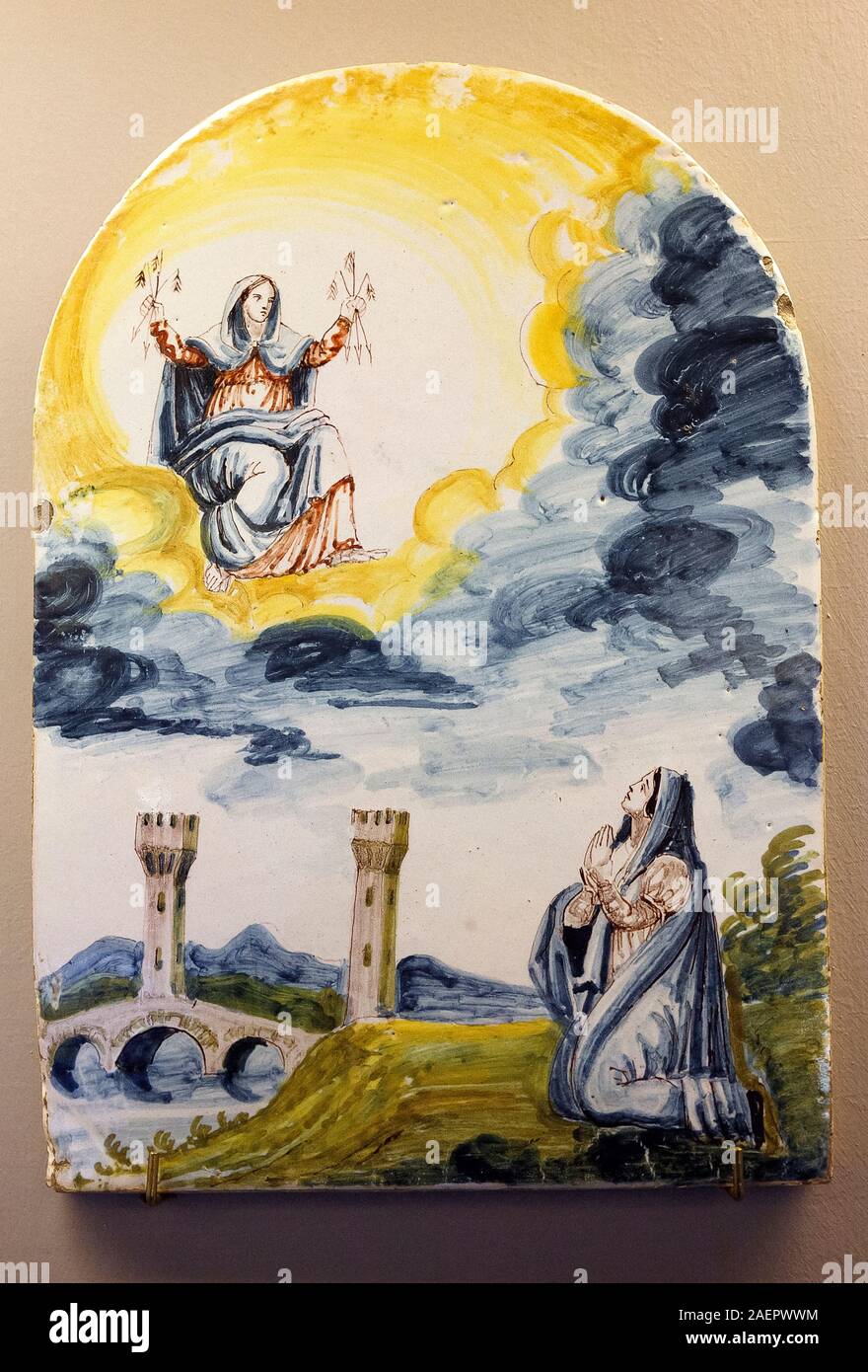 Italy Emilia Romagna Faenza International Museum of Ceramics Madonna