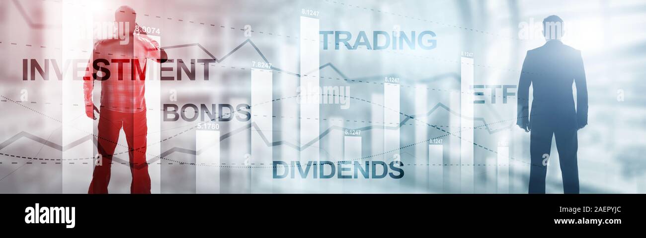 Bonds Dividends Concept Abstract Business Finance Background