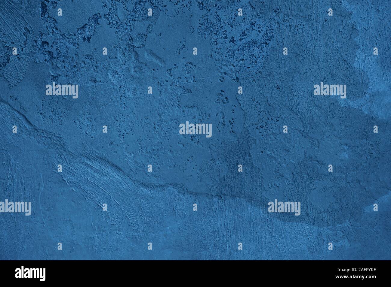 Rough concrete wall painted in blue color Stock Photo Alamy