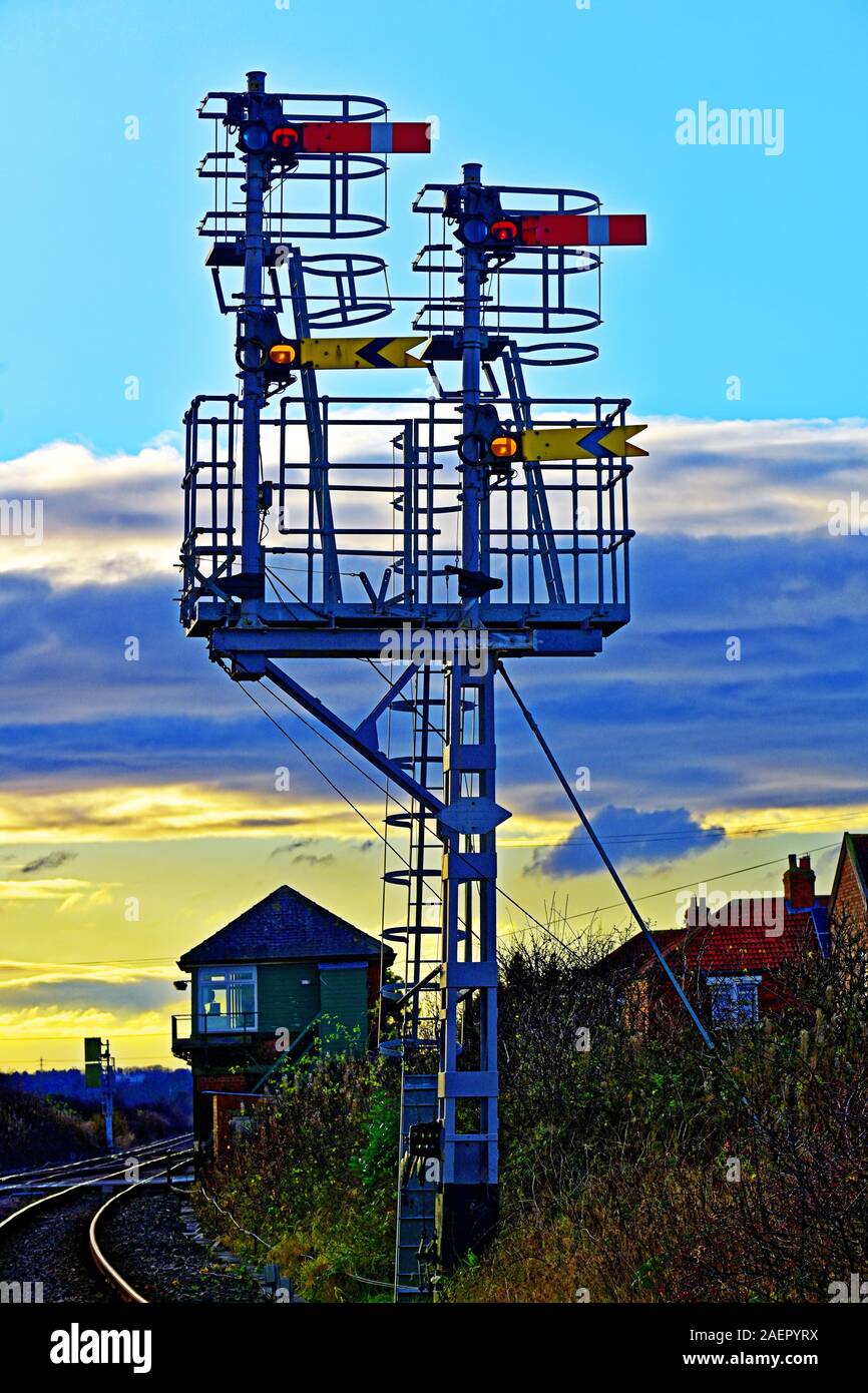 Early railway signal box hires stock photography and images Alamy