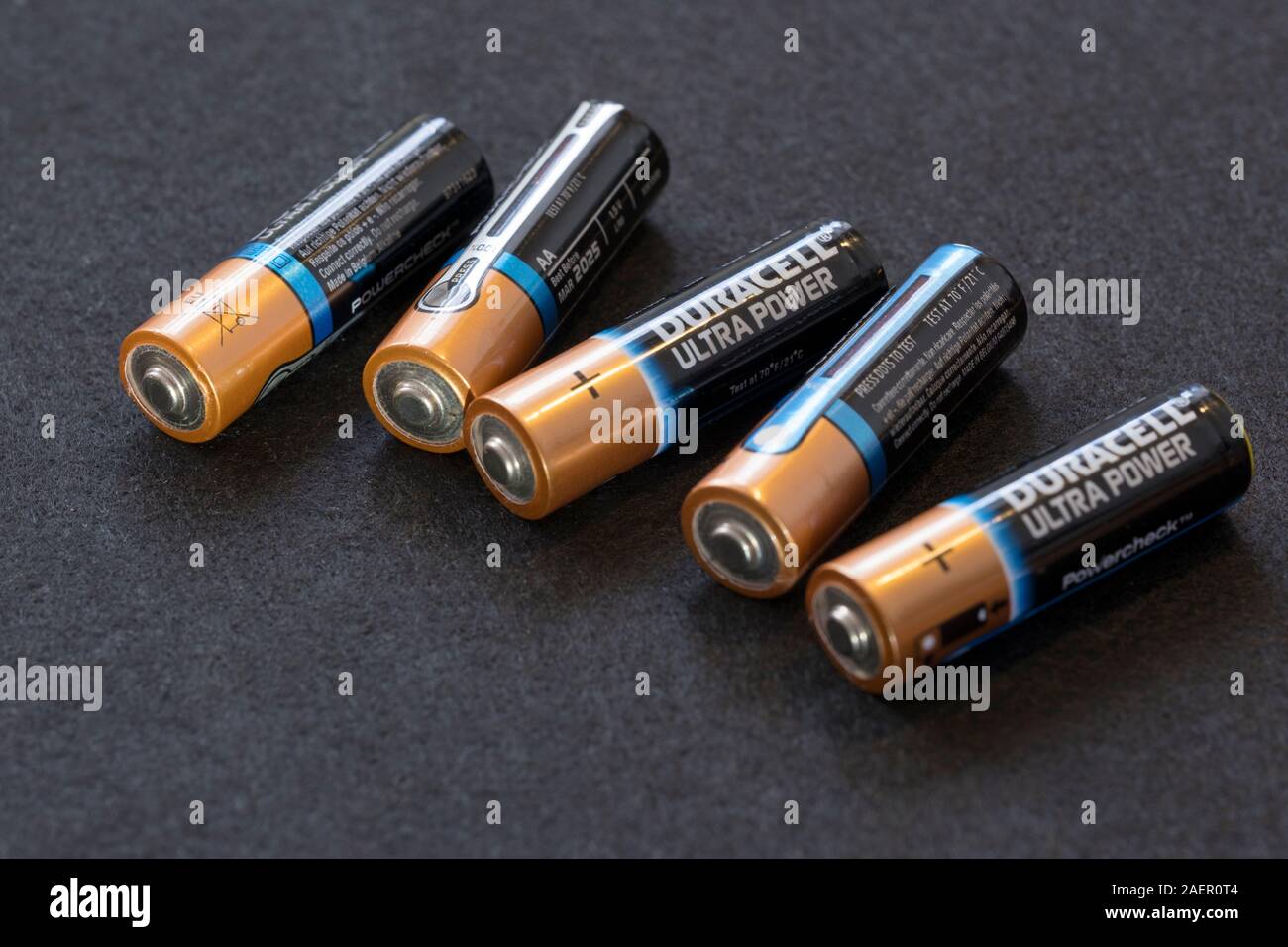 Duracell batteries. Stock Photo