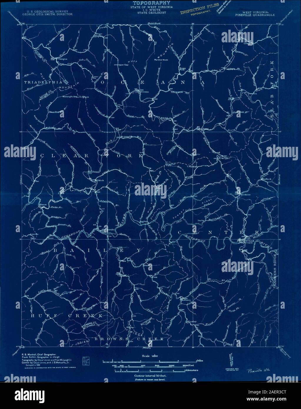 Map of pineville hires stock photography and images Alamy