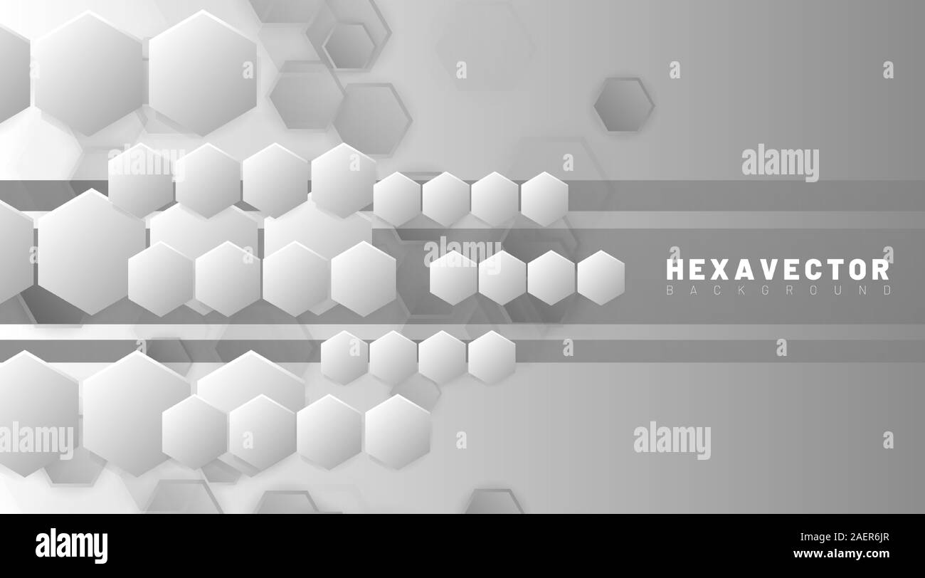 hexagon abstract vector background. design concept futuristic ...