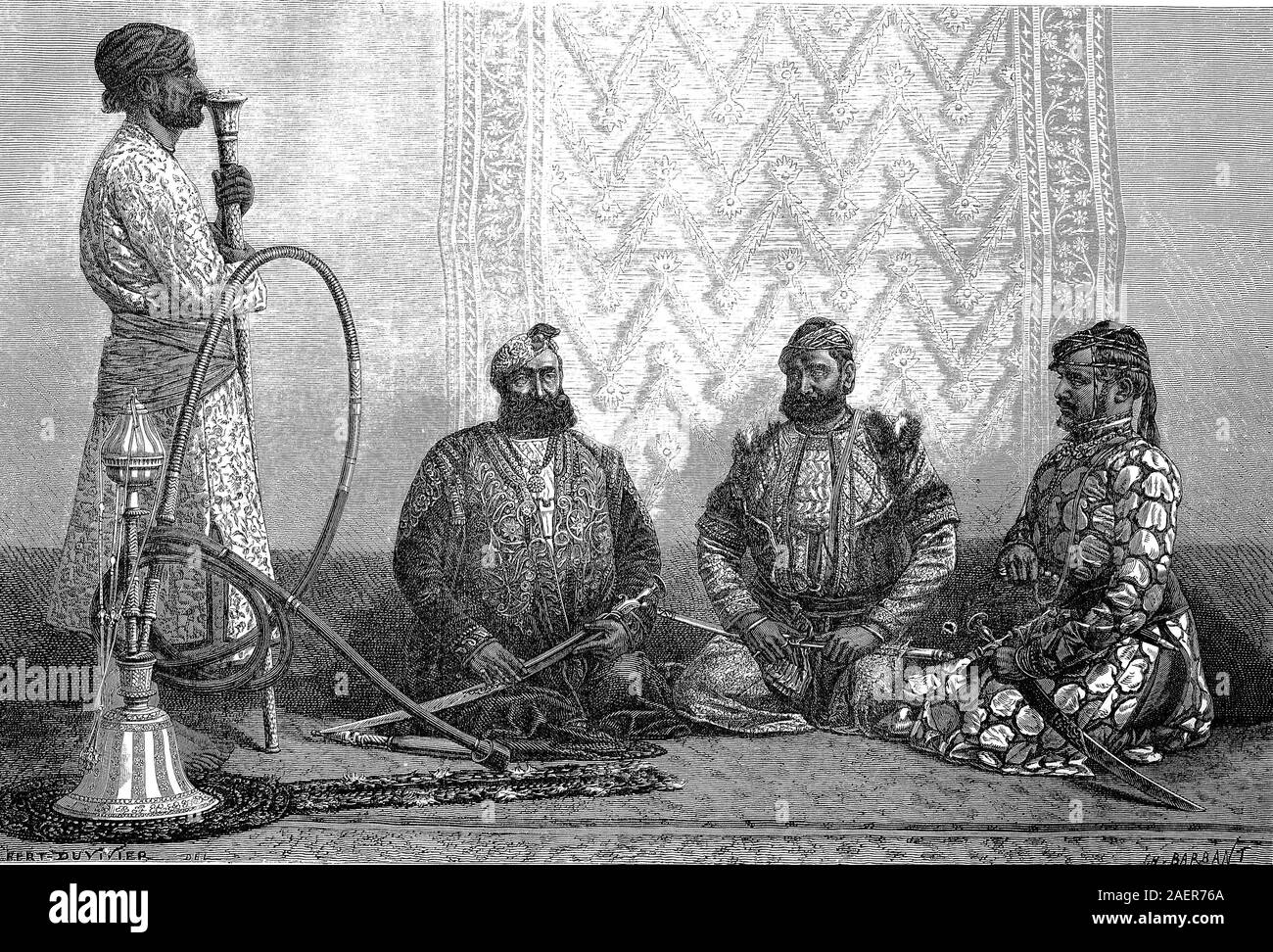 Hookah historic Black and White Stock Photos & Images Alamy