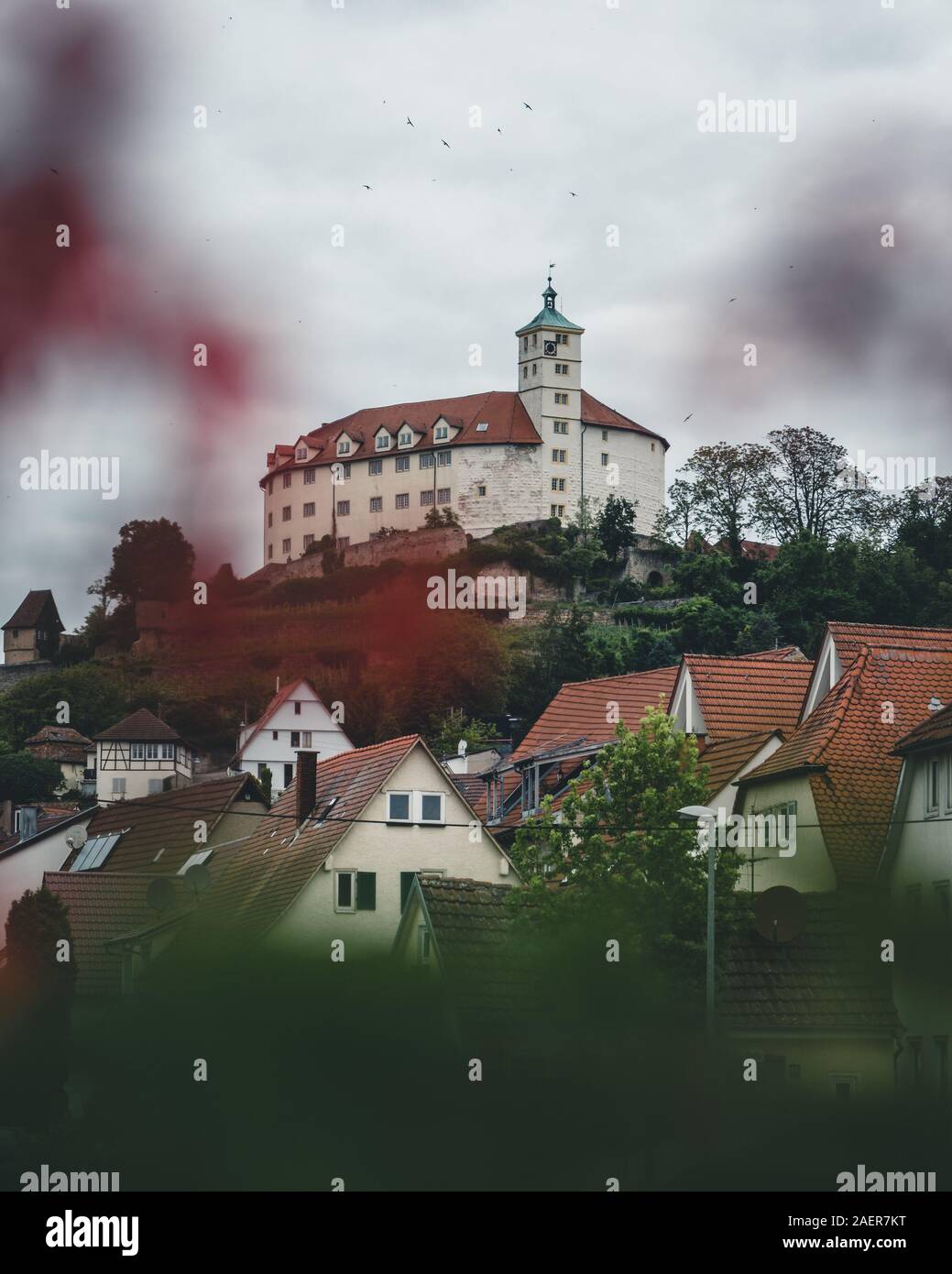 Schloß Kaltenstein in Vaihingen-Enz im Naturpark Stromberg Heuchelberg Stock Photo