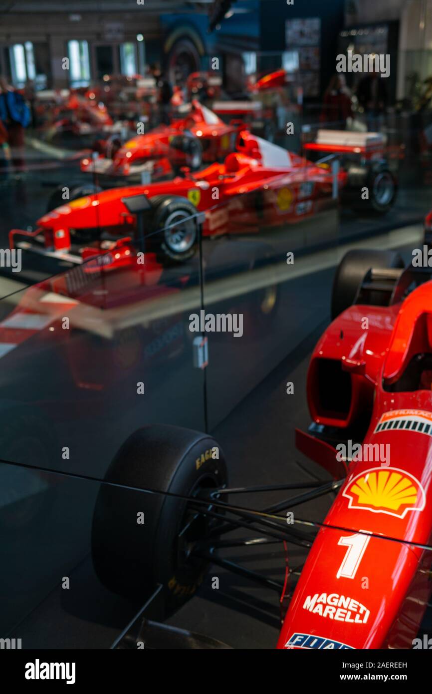 The Michael Schumacher collection at Motorworld in Cologne, Germany Stock  Photo - Alamy