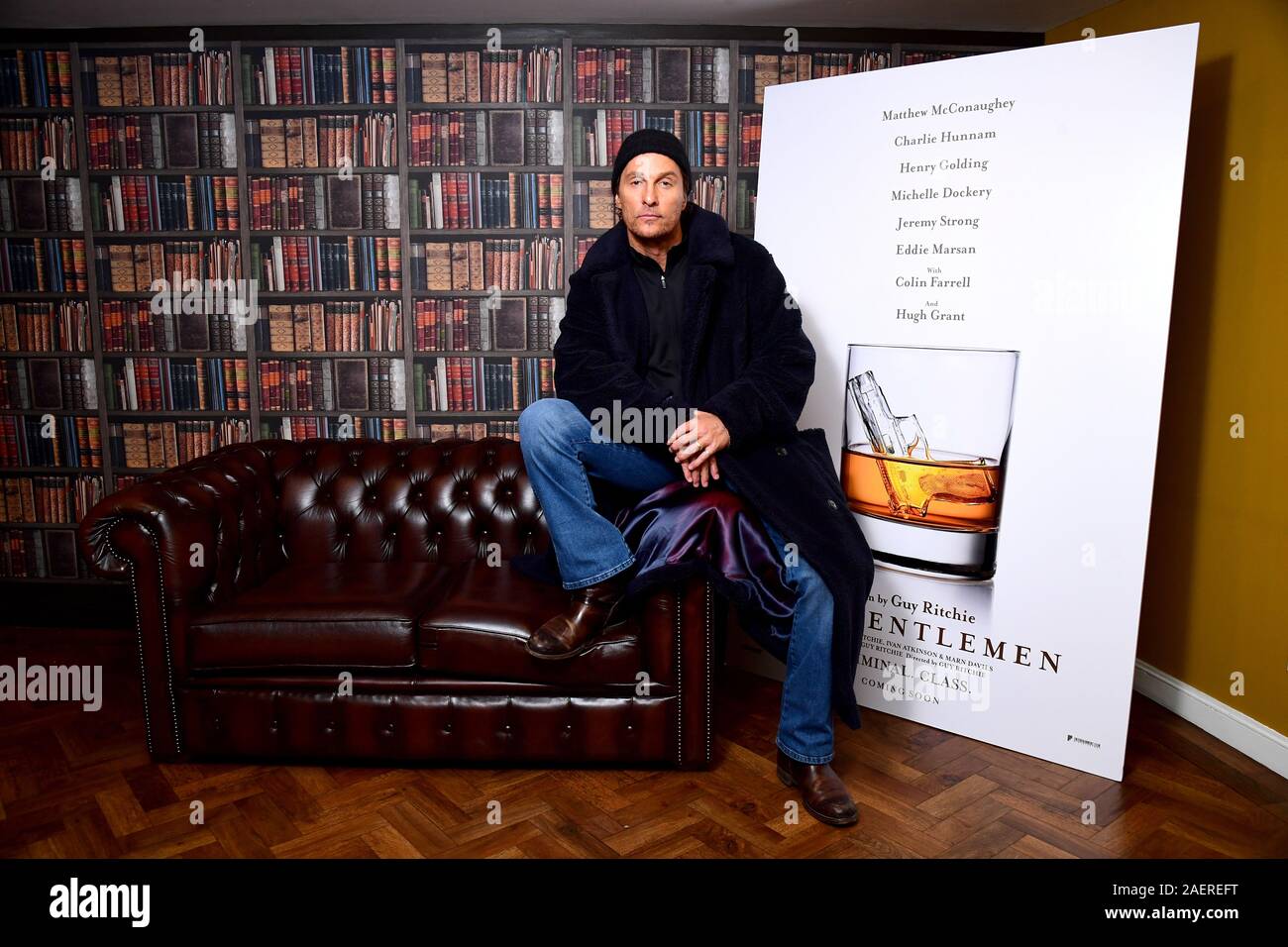 Matthew McConaughey attending The Gentlemen photocall held at Empire Haymarket, London. Stock Photo