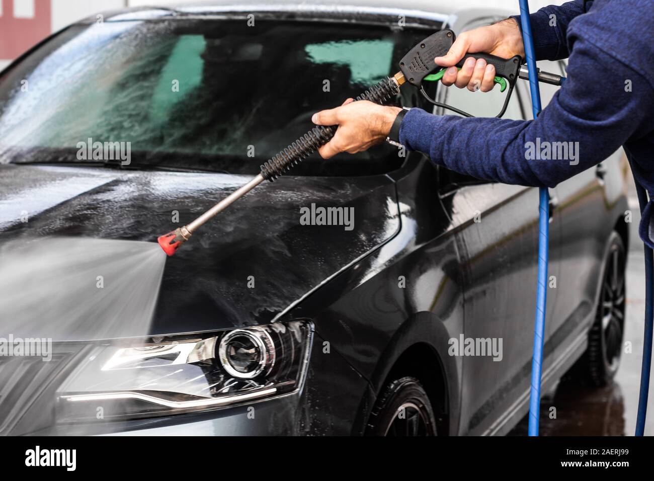 Car wash equipment hi-res stock photography and images - Alamy