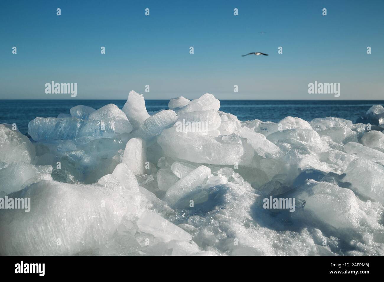 Sea water surface ice up close hi-res stock photography and images - Alamy