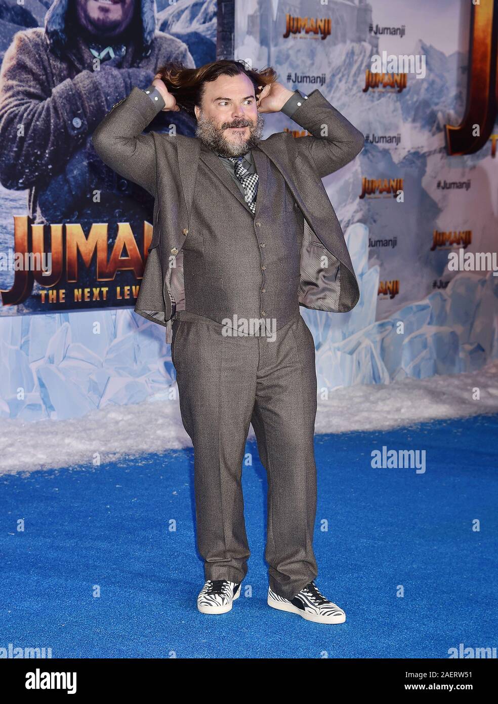 Photo: Jack Black attends the Jumanji: The Next Level premiere