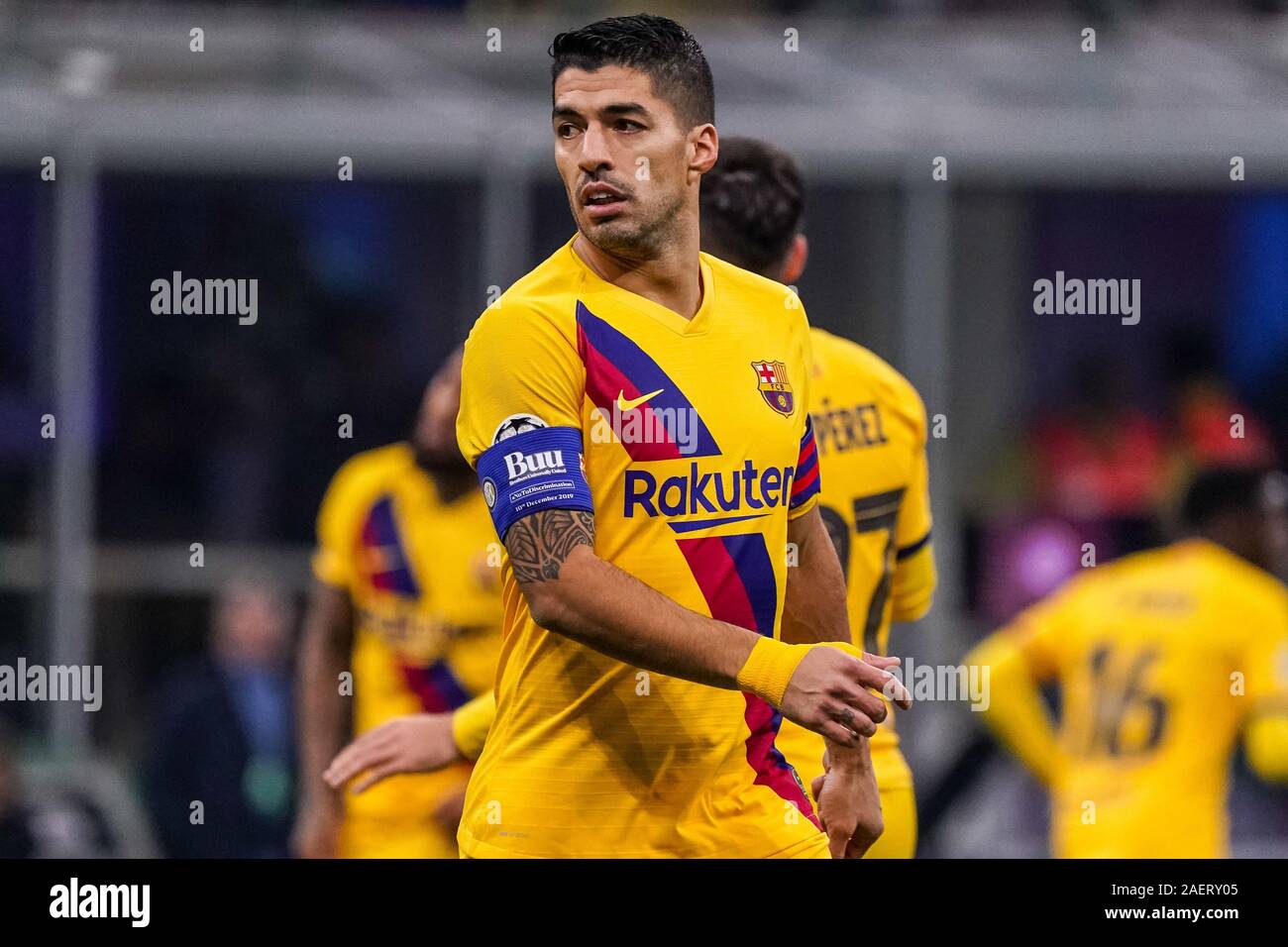 Milano Italy 10 Dec 2019 Luis Suarez Barcellona During Tournament Round Inter Vs Barcelona Soccer Champions League Men Championship Credit Lps Luca Rossini Alamy Live News Stock Photo Alamy