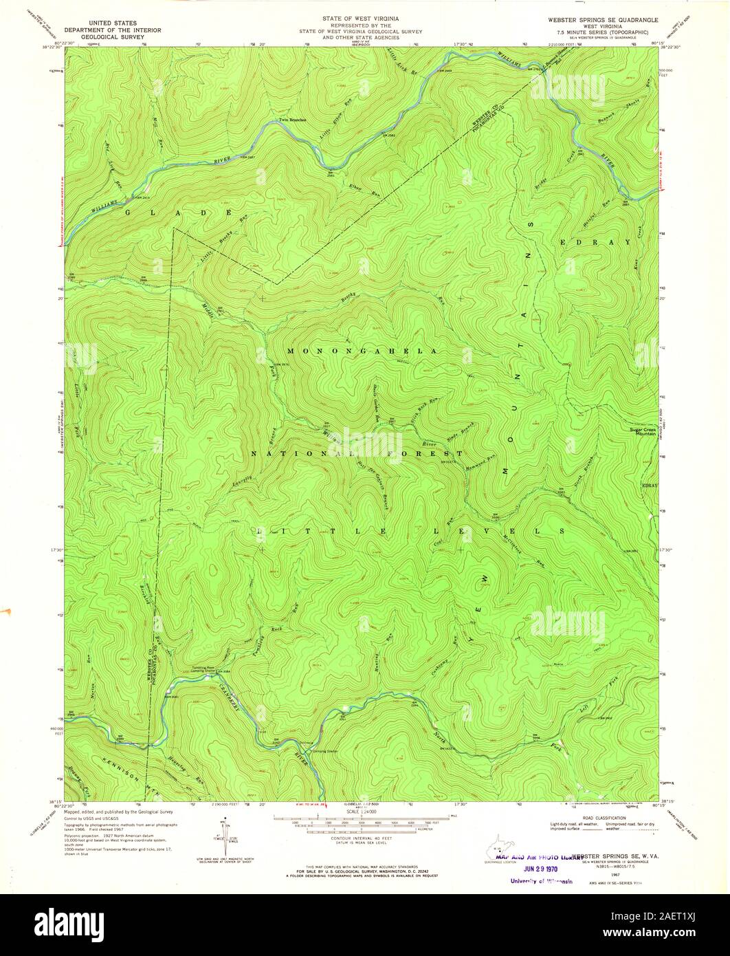 WV ster Springs SE 701582 1967 24000 Stock Photo Alamy