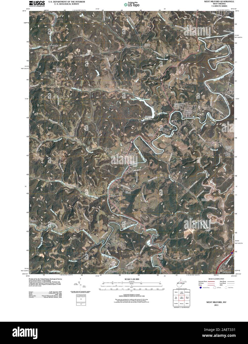 Map of west milford Cut Out Stock Images & Pictures Alamy