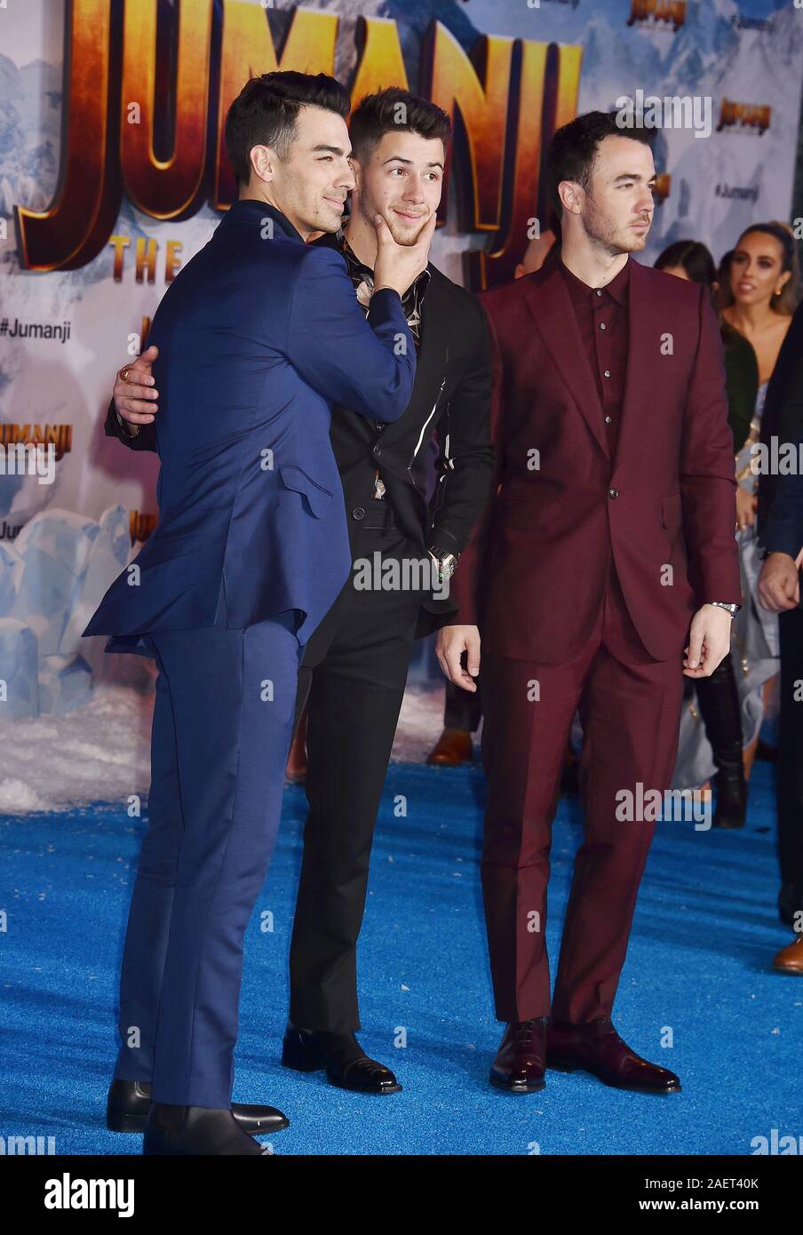 HOLLYWOOD, CA DECEMBER 09 (LR) Joe Jonas, Nick Jonas and Kevin