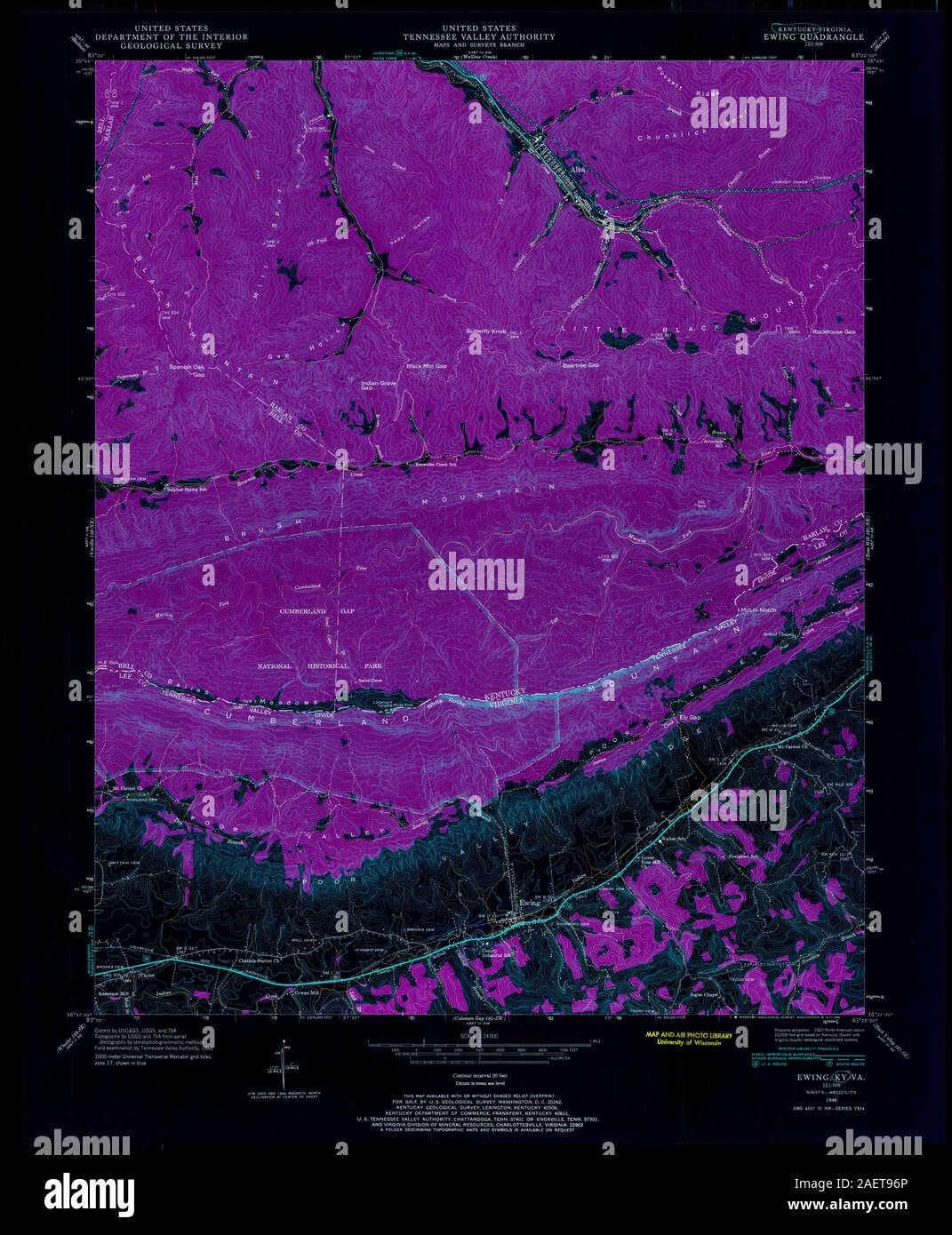 KY Ewing 708613 1946 24000 Inverted Stock Photo Alamy